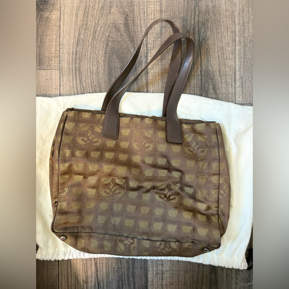 Authentic CHANEL Brown Tote Bag